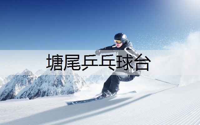 塘尾乒乓球台
