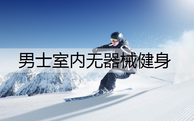 男士室内无器械健身