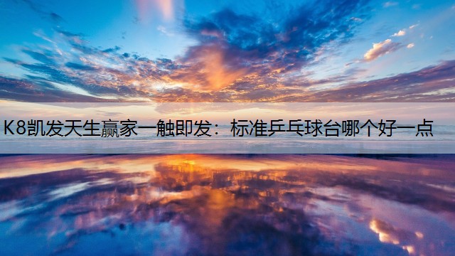 K8凯发天生赢家一触即发：标准乒乓球台哪个好一点
