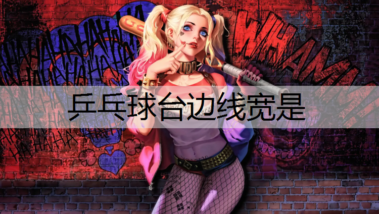 乒乓球台边线宽是