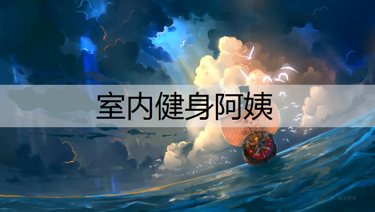 室内健身阿姨