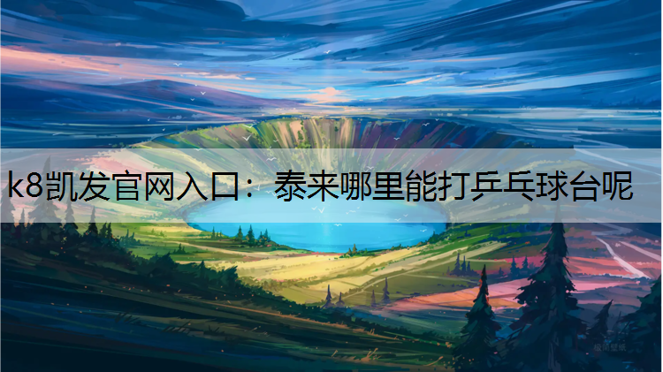 k8凯发官网入口：泰来哪里能打乒乓球台呢