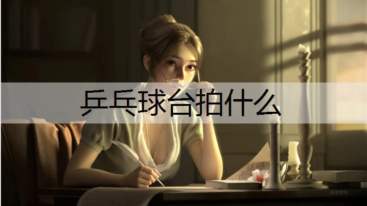 乒乓球台拍什么