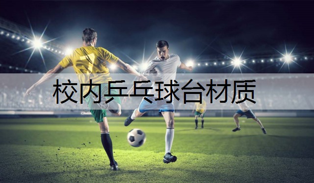 校内乒乓球台材质