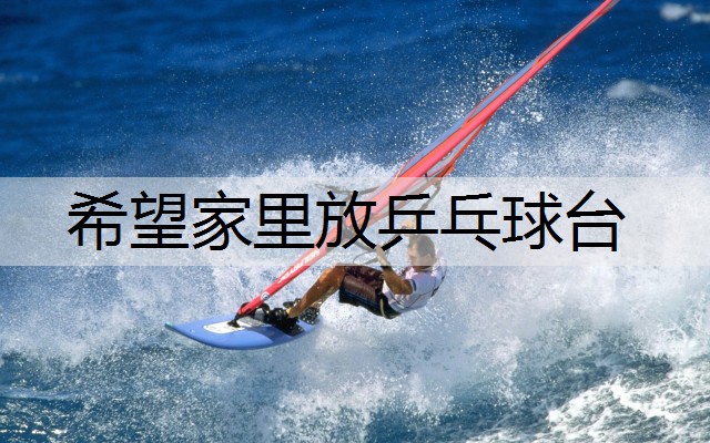 希望家里放乒乓球台