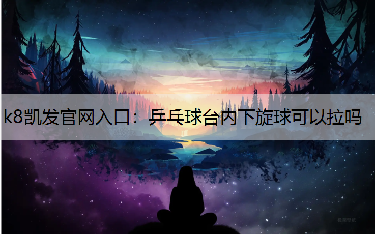 乒乓球台内下旋球可以拉吗